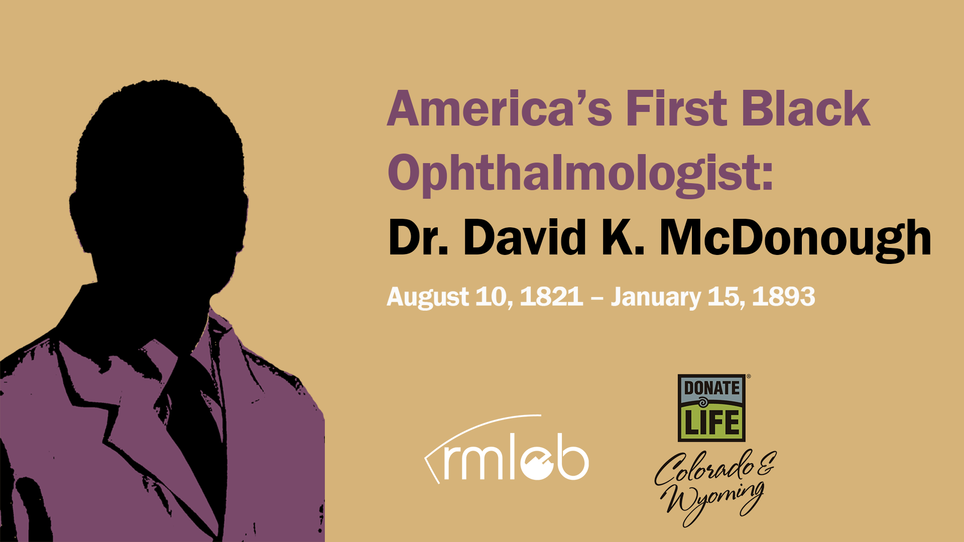 
America’s First Black Ophthalmologist: David Kearny McDonough